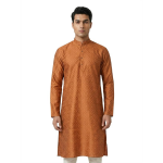 Royal Jacquard Textured Collar Full Sleeve Ensemble
