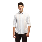 Crisp White Cotton Regular Fit Everyday Shirt