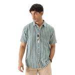 Printed Button Down Half Sleeve Casual Shirt