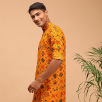 Patola Heritage Longline Pathani Festive Ensemble
