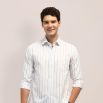 Crisp White Cotton Regular Fit Everyday Shirt