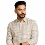 Men’s Regular Fit Cotton Full Sleeve Shirt