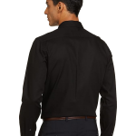 Arrow Black Slim Fit Cotton Formal Shirt