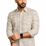 Men’s Regular Fit Cotton Full Sleeve Shirt
